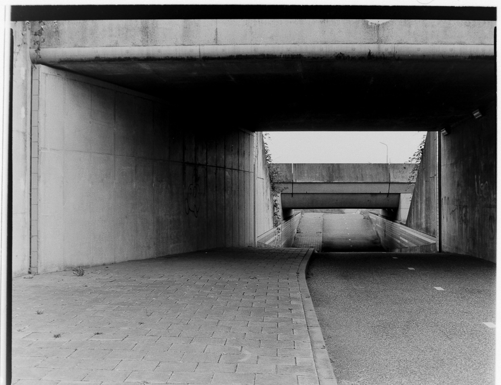 Tunnel Sliedrecht, Medium Format film cam